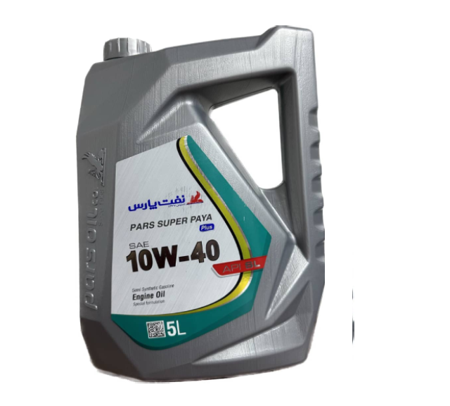 نفت پارس سوپر پایا پلاس 10w40 SL پلاستیکی 5 لیتر