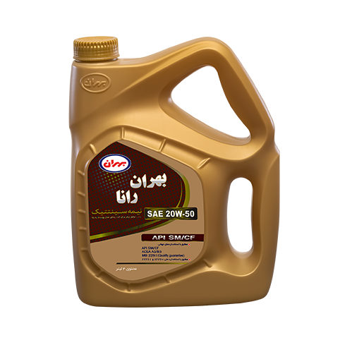 بهران رانا 20W50 SM پلاستیکی 4 لیتر