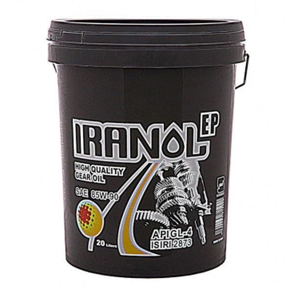 روغن دنده ایرانولEP- 85W90 پلاستیکی 20 لیتر