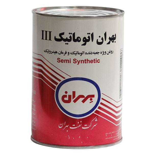 روغن گیربکس بهران دنده اتوماتیک ATFIII فلزی 0.946 لیتر