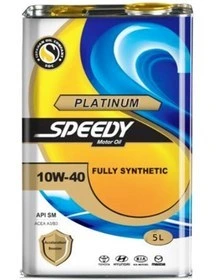 روغن موتور پلاتینیوم اسپیدی 10W40 SM فلزی 5 لیتر