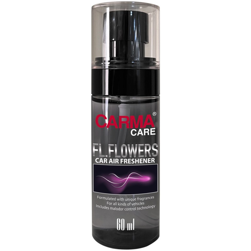 خوشبو کننده کابین خودرو با رایحه فلوتینگ فلو 60 میلی CarmaCare