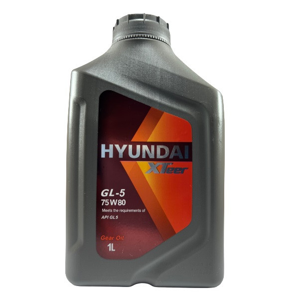 روغن دنده هیوندای اکستیر GL5-75W80 یک لیتر