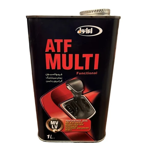 روغن دنده اتوماتیک ایرانول ATF-MULTI فلزی 1 لیتر