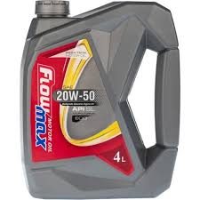 نفت پارس FLOWMAX Megatech Eco 20W50 SL پلاستیکی 4 لیتر