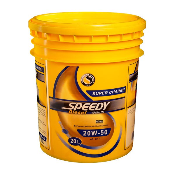 روغن موتور دیزل سوپر شارژ ویژه 20W50 اسپیدی 20 لیتر