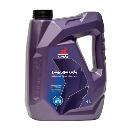 روغن موتور نفت پارس سوپر پیشرو 10W40 SM پلاستیکی 5 لیتر