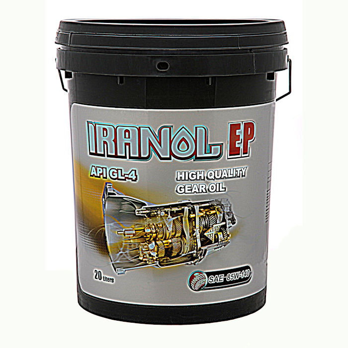 روغن دنده ایرانول 85w140-EP پلاستیکی 20 لیتر