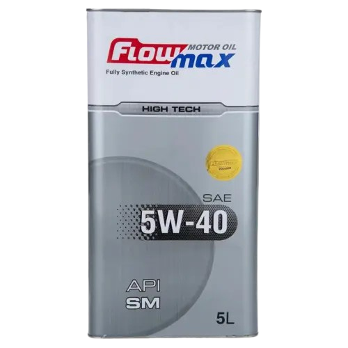 روغن نفت پارس FLOWMAX HighTech 5W40 SM فلزی 5 لیتر