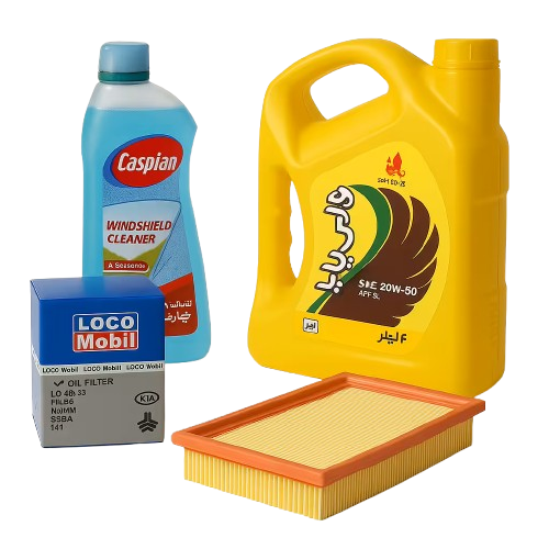 بسته سرویس اقتصادی پراید انژکتور 2