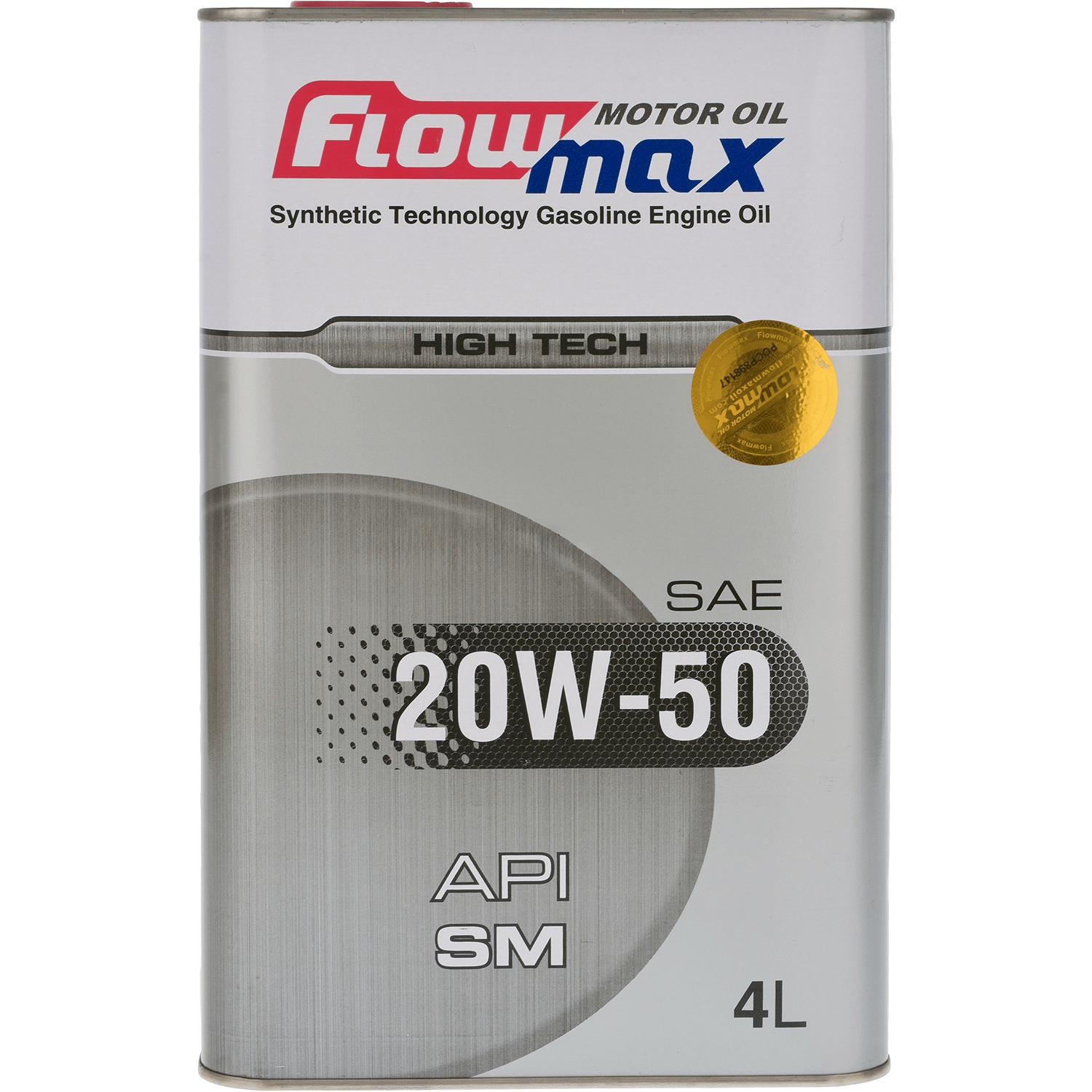 نفت پارسFLOWMAX HighTECH 20W50 SM فلزی 4 لیتر