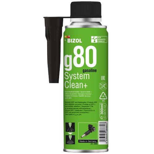 پاک کننده انژکتور BIZOL g80