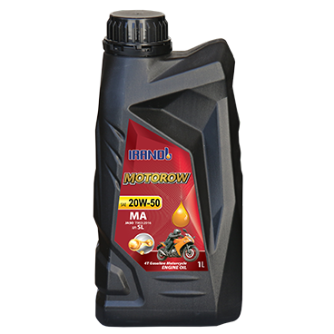 روغن موتور ایرانول MOTOROW 10W40 API SL پلاستیکی 1 لیتر
