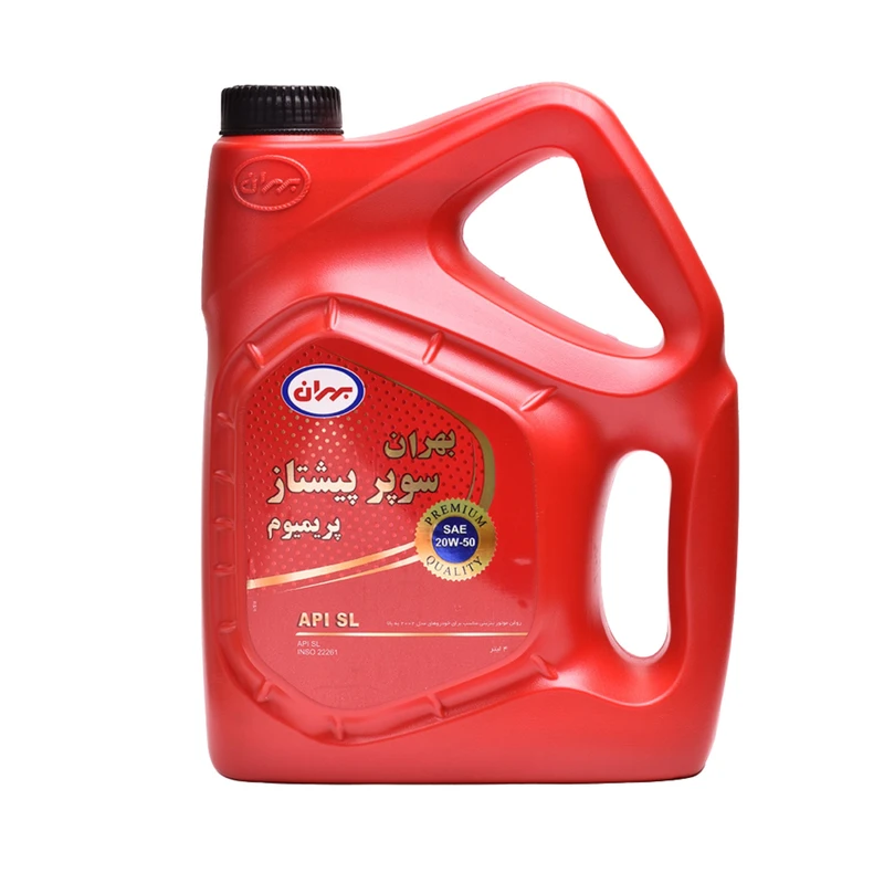 بهران سوپر پیشتاز 20W50 SL/CF پلاستیکی 4 لیتر