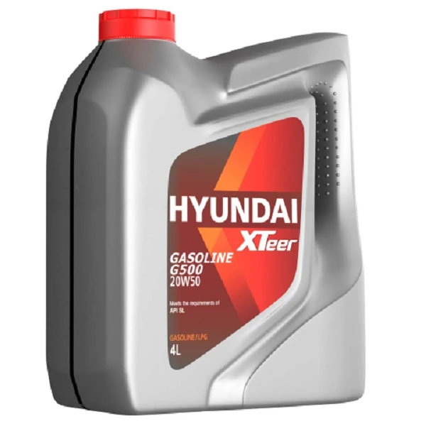 روغن موتور هیوندای اکستیر 20W50 G500 SL چهار لیتر