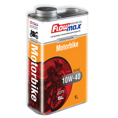 فلومکس موتوربایک 10W40 SL فلزی 1 لیتر