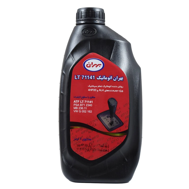 روغن گیربکس بهران دنده اتوماتیک LT 71141 پلاستیک 1 لیتر