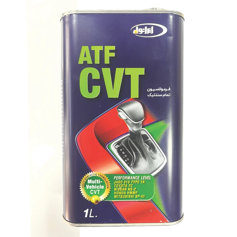 روغن دنده اتوماتیک ایرانول ATF CVT فلزی 1 لیتر