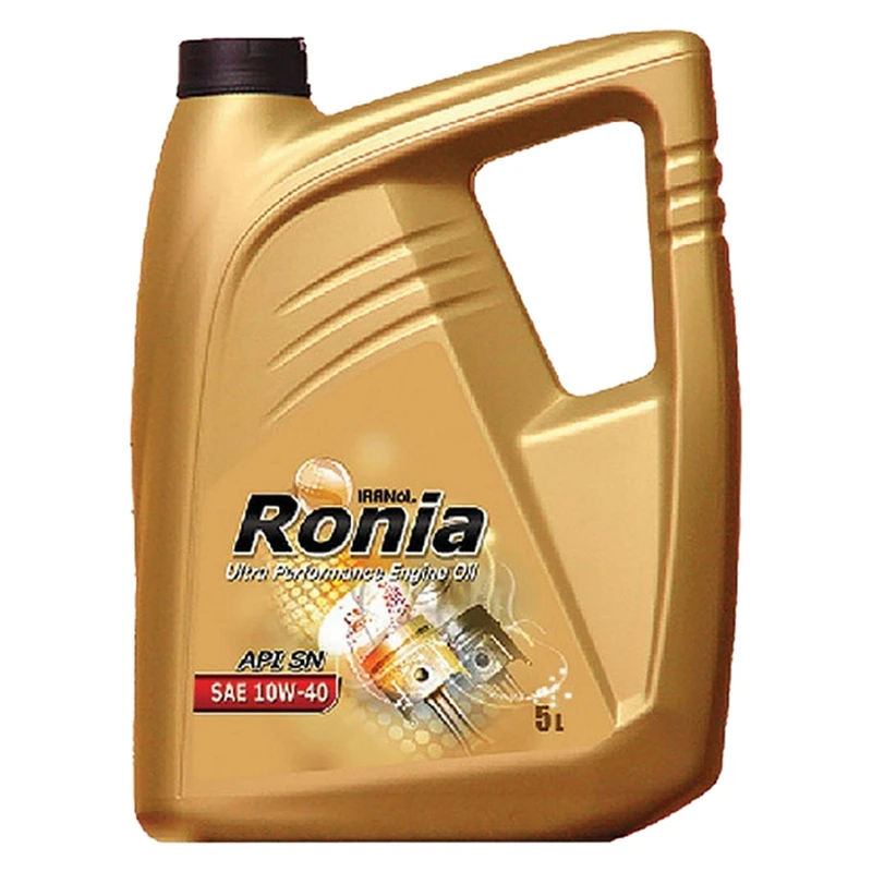 ایرانول رونیا RONIA 10W40 SN پلاستیکی 5 لیتر