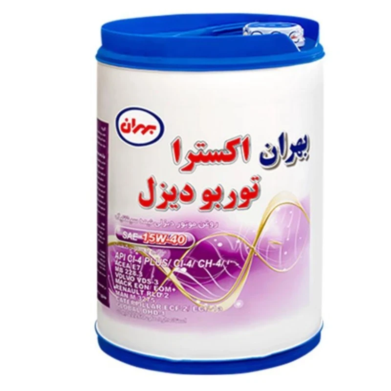 روغن موتور بهران اکسترا توربو دیزل15W40 پلاستیکی 20 لیتری