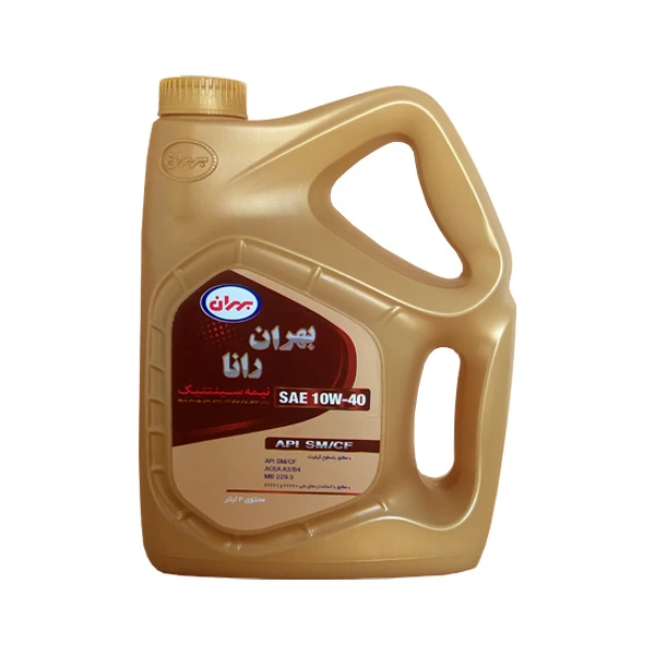 بهران رانا 10W40 SM پلاستیکی 4 لیتر