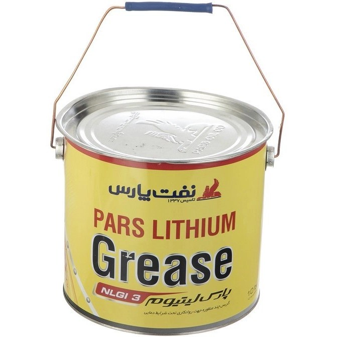 گریس پایه لیتیم نسوز نفت پارس 3-NLGI وزن 225 گرمی