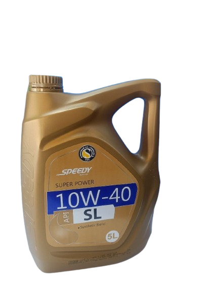 روغن موتور سوپر پاور اسپیدی ویژه 10W40 SL پلاستیکی 5 لیتر