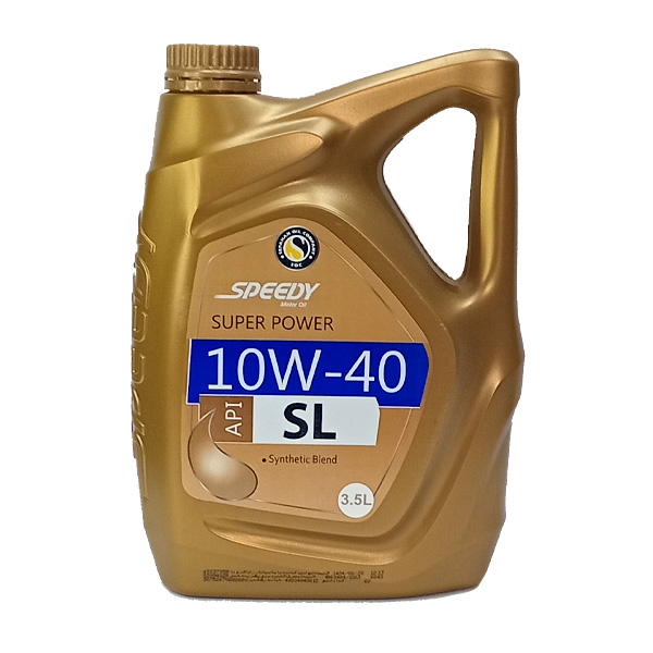 روغن موتور اسپیدی سوپر پاور 10W40 API SL پلاستیکی 3.5 لیتر