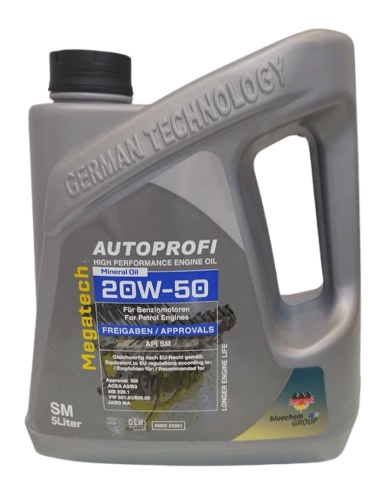 روغن موتورautoprofi  20W50 SM پلاستیکی 5 لیتر
